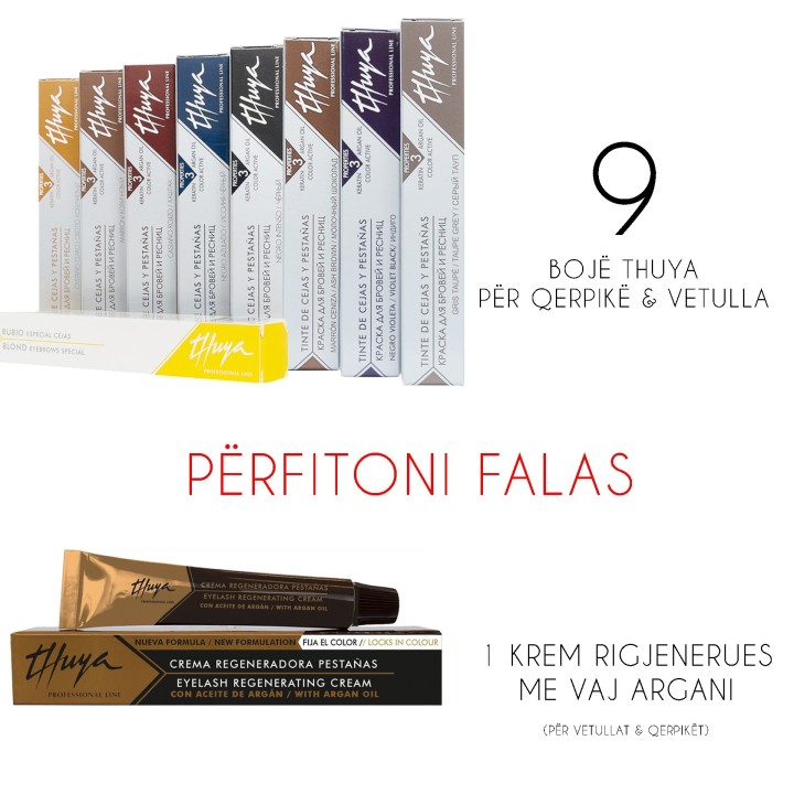 Oferte 9 Boje THUYA + 1 Krem argan THUYA FALAS