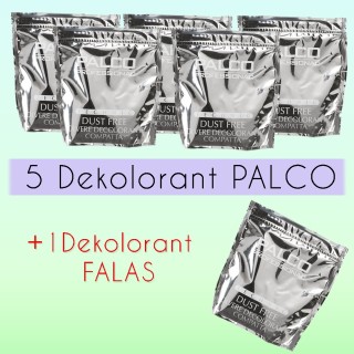 OFERTE 5 DEKOLORANT PALCO 500G + 1 FALAS