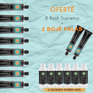 Ofertë Suprema 8 Bojë + 2 FALAS