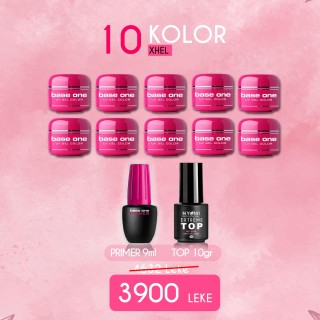 10 Kolor xhel + Primer & Shkelqyes