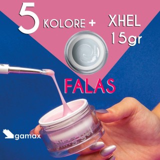 5 Kolore + 1 xhel 15gr gamax falas