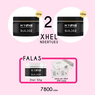 Promo 2 xhel + 1 xhel & Letra me alkol  200 cope falas