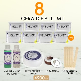 8 Cera Depilimi