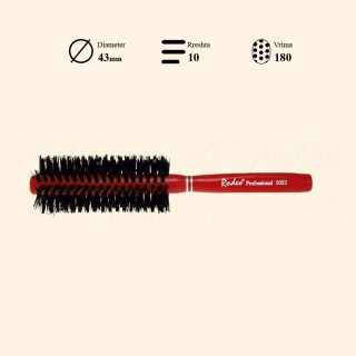 Rodeo hair brush Classic 43mm