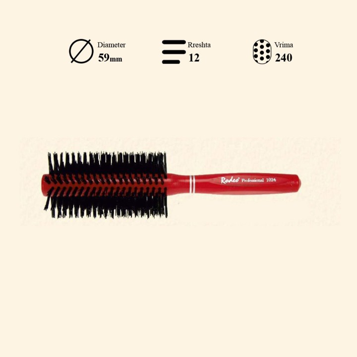 Rodeo hair brush Classic 59mm