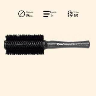 Rodeo hair brush Black Pearl 58mm