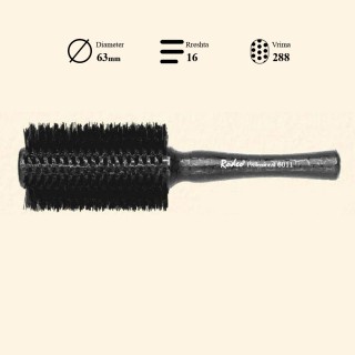 Rodeo hair brush Black Pearl 63mm