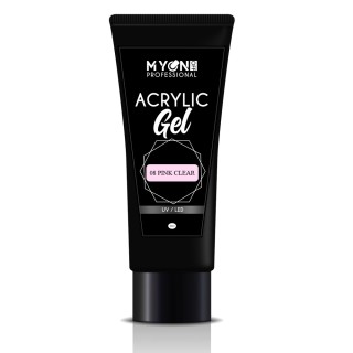 08 PINK CLEAR ACRYGEL 30ml