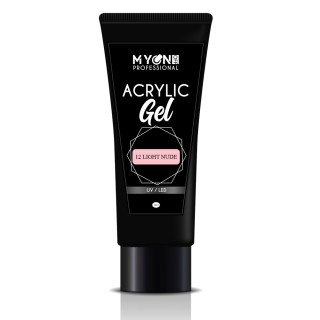 12 LIGHT NUDE ACRYGEL 30ml