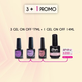 3 gel on off 7ml + 1 gel on off 14ml