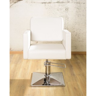 Poltron i bardhe katror