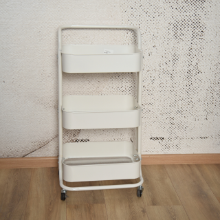 Karrel estetike i bardhe me mbajtese - 6104