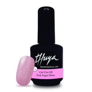 Gel On-Off Pink Sugar Shine