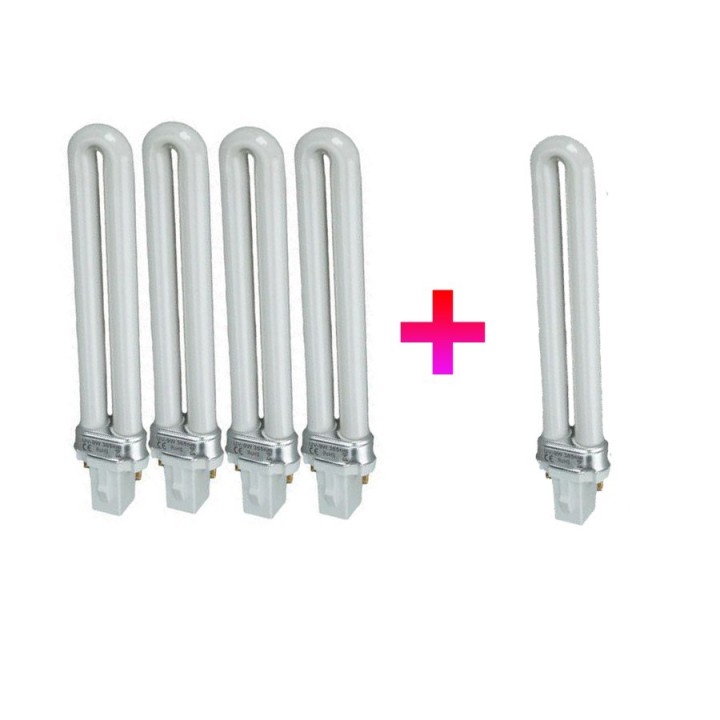 Llampa per furra uv 9w 365 nm 4+1