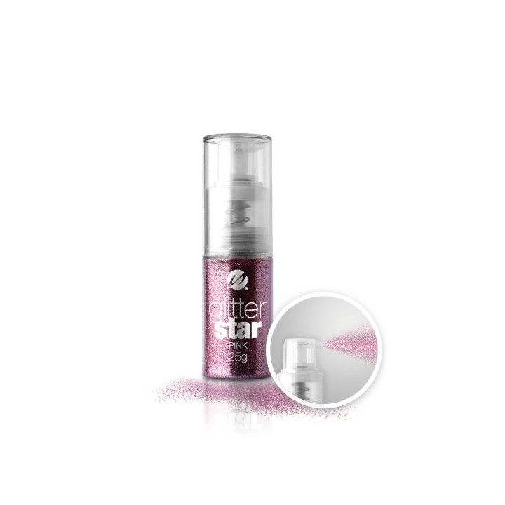 Star Glitter 25gr - Pink