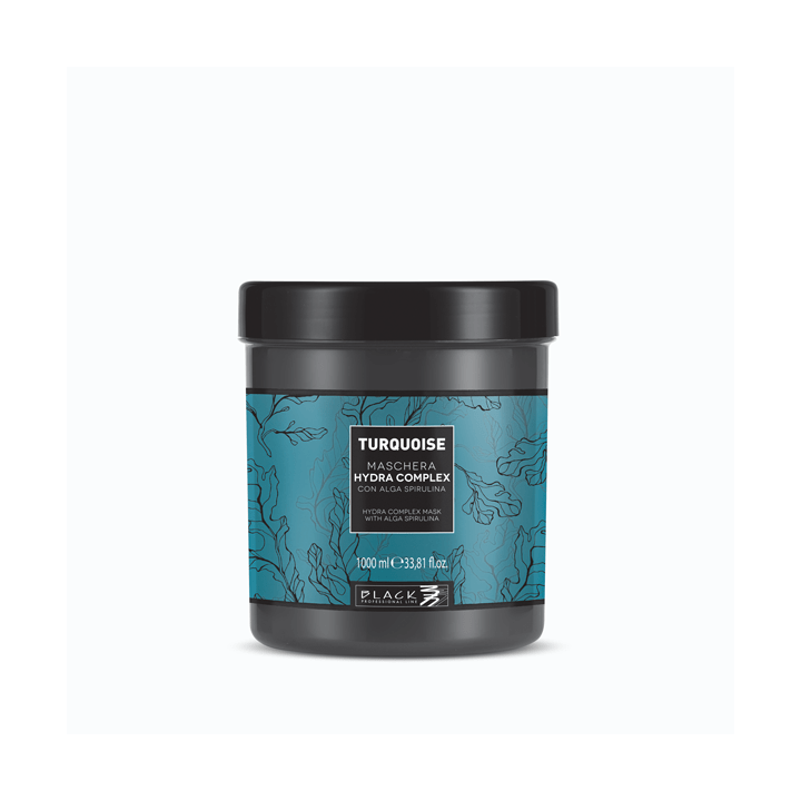 TURQUOISE - HYDRA COMPLEX - HYDRATING MASK FOR FINE HAIR 1000ml