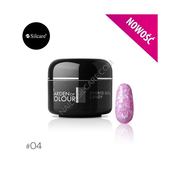 HYBRID GEL THE GARDEN OF COLOUR CANDY 04