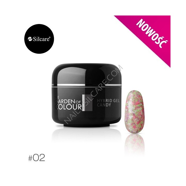 HYBRID GEL THE GARDEN OF COLOUR CANDY 02