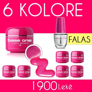 6 Kolore + Nail Prep FALAS