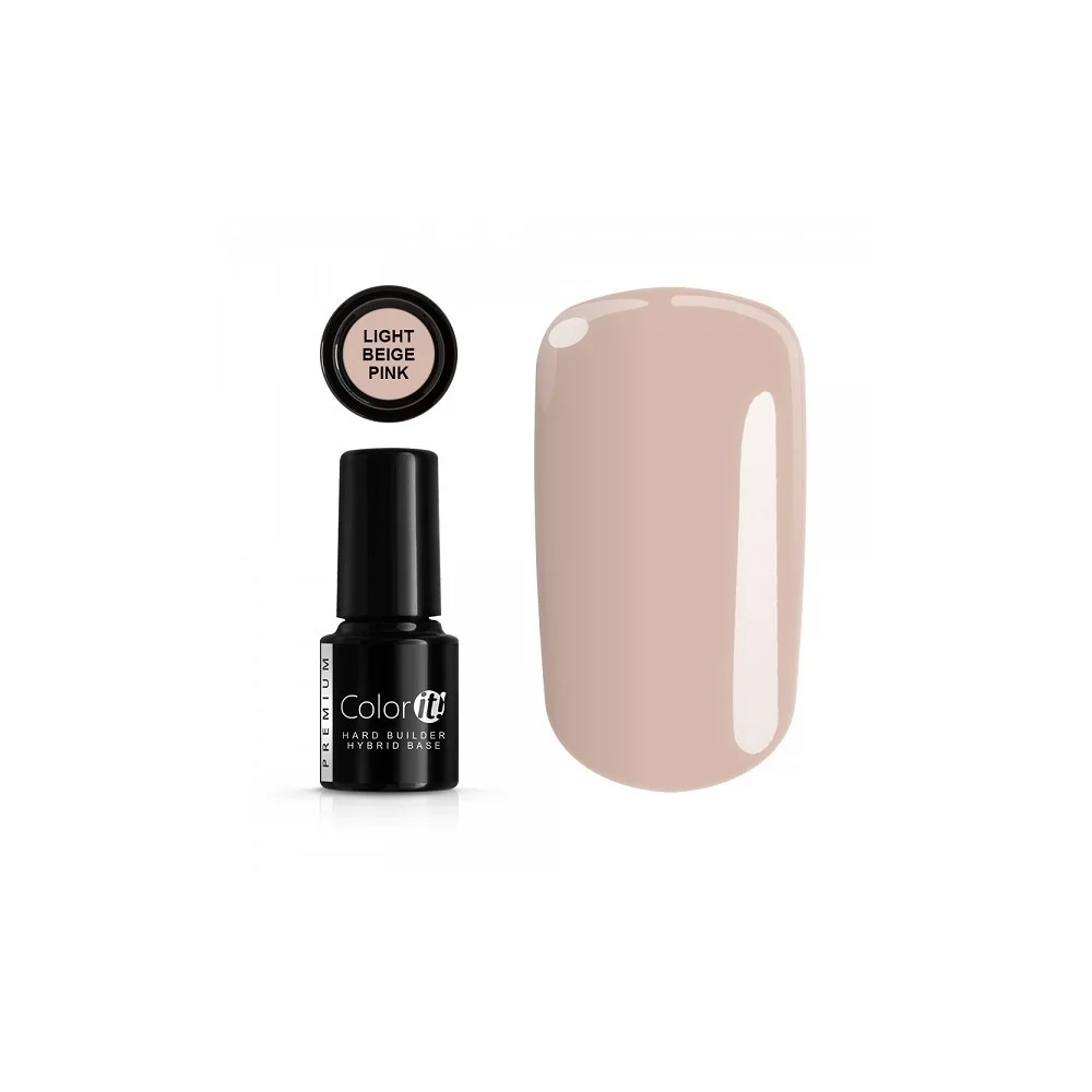 Color IT Premium Hard Builder Base Color Light Beige Pink 6ml