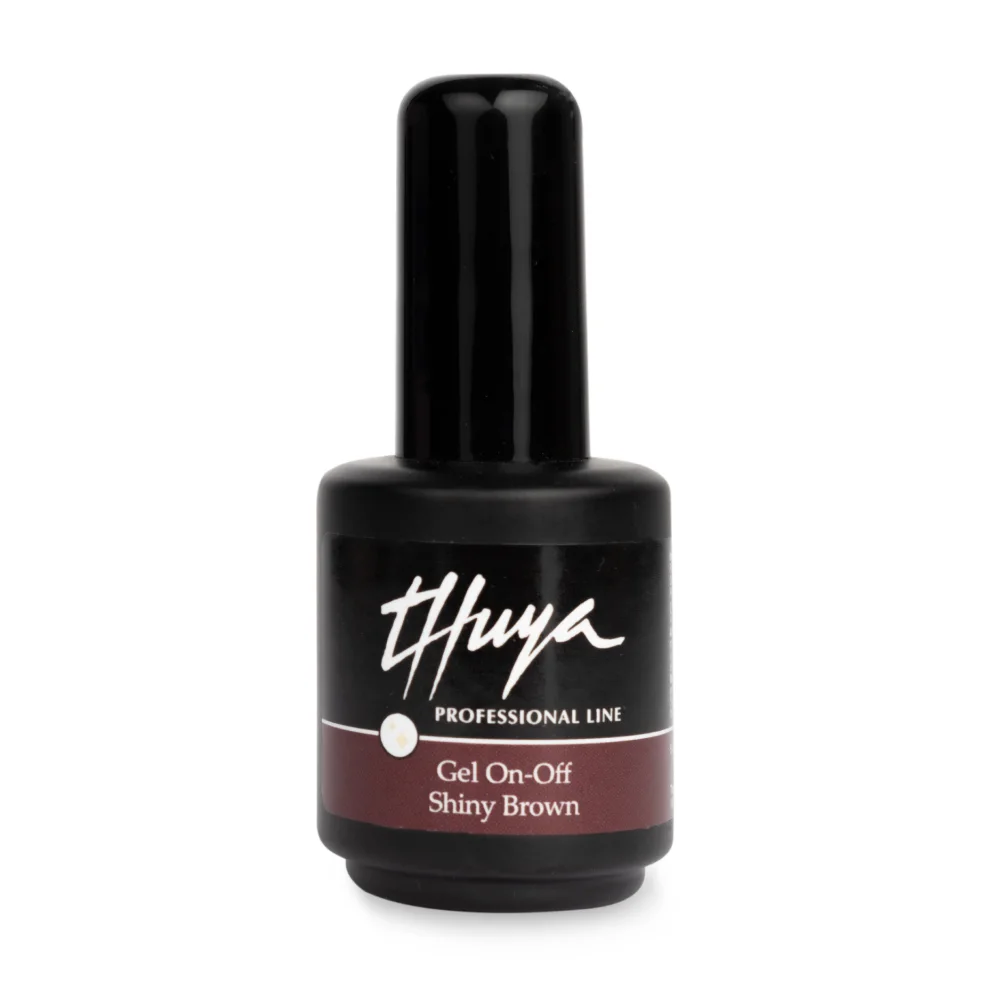 GEL ON-OFF SHINY BROWN