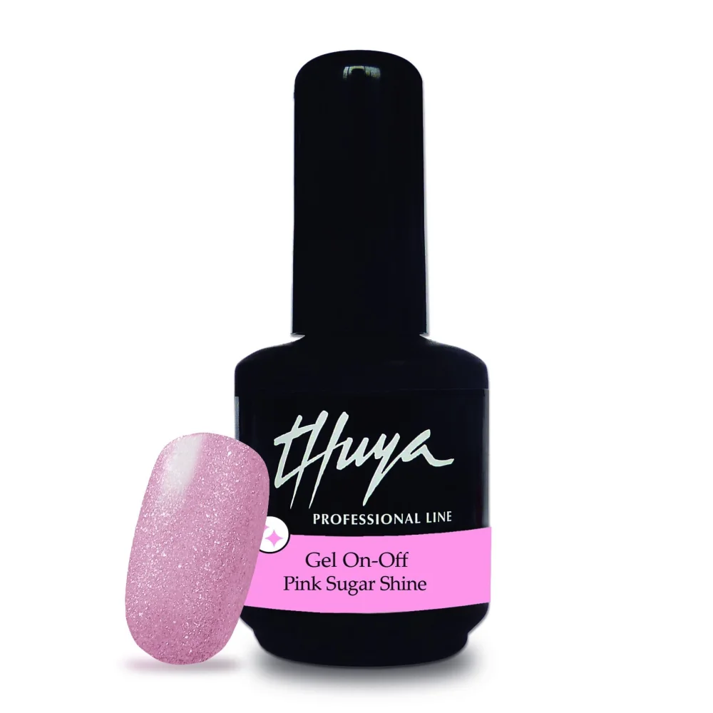 Gel On-Off Pink Sugar Shine