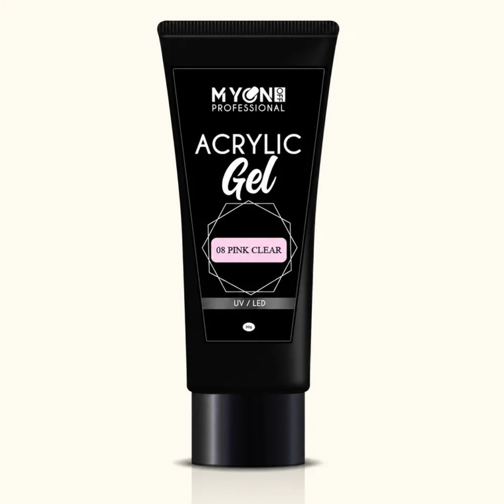 08 PINK CLEAR ACRYGEL 30ml