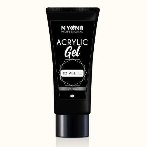 02 WHITE ACRYGEL 30ml