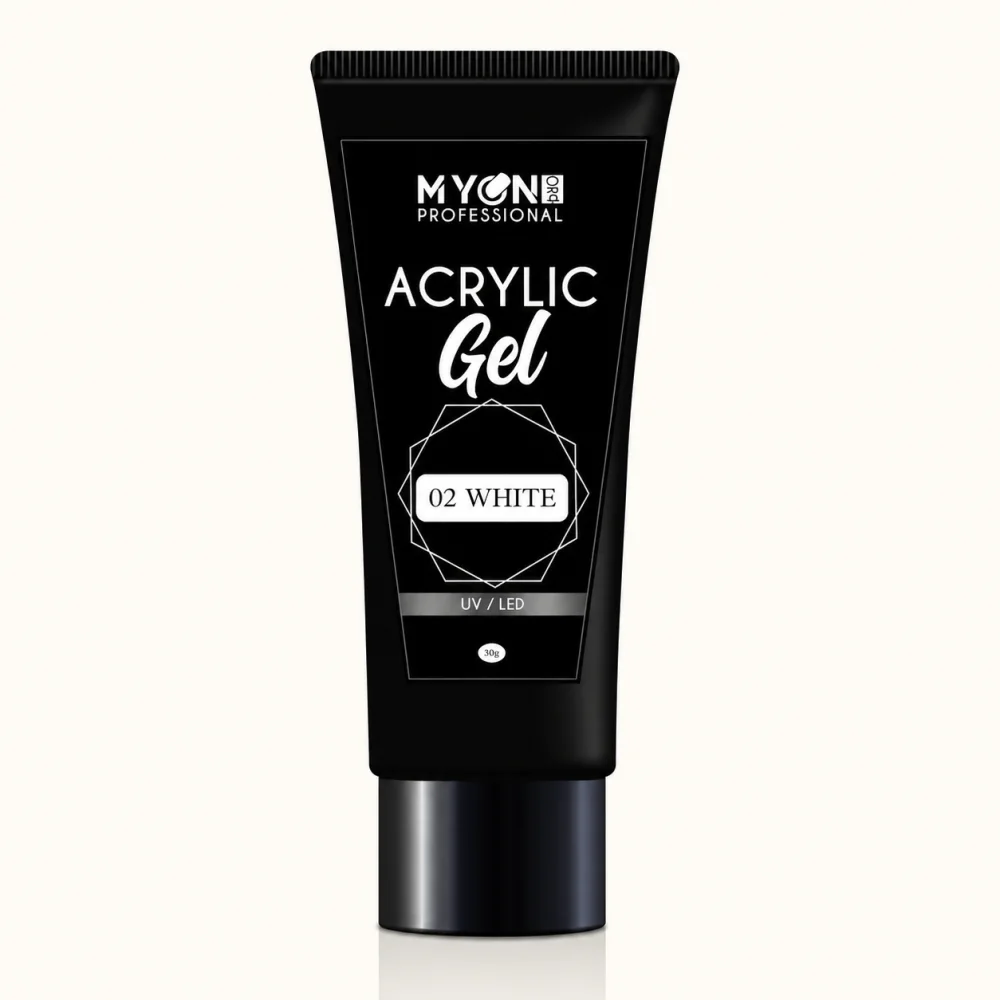 02 WHITE ACRYGEL 30ml