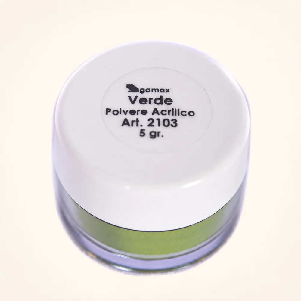 POLVERE ACRILICO VERDE 2103