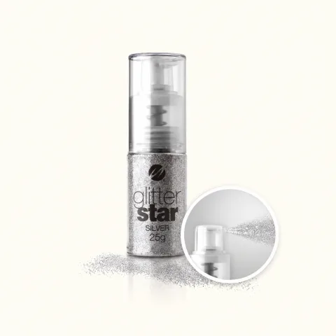 Star Glitter 25gr - Silver
