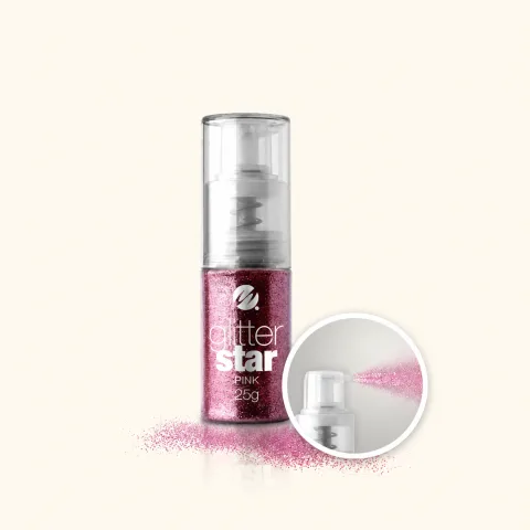 Star Glitter 25gr - Pink
