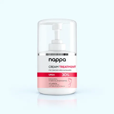Care Cream for Cracked Heels and Calluses Nappa with 30% Urea 250 ml