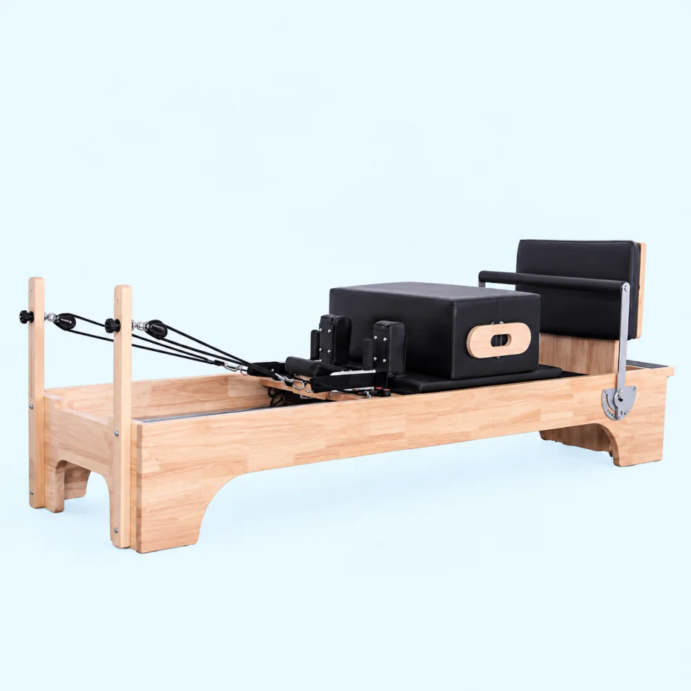 Pilates Sliding Comprehensive Training Core Bed (Oak)