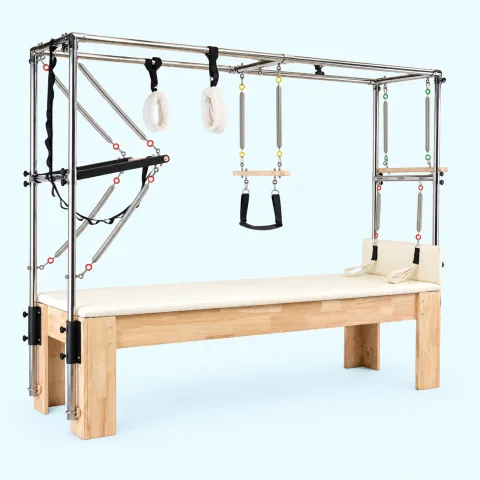 Pilates Cadillac Elevated Bed (Oak)