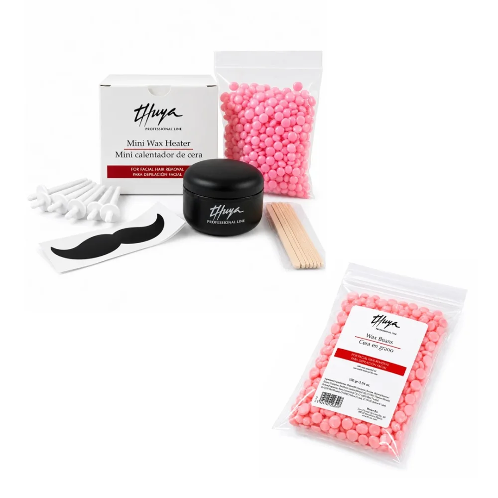 Set Mini wax heater + cera 100g