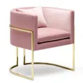 Poltron estetike Roze