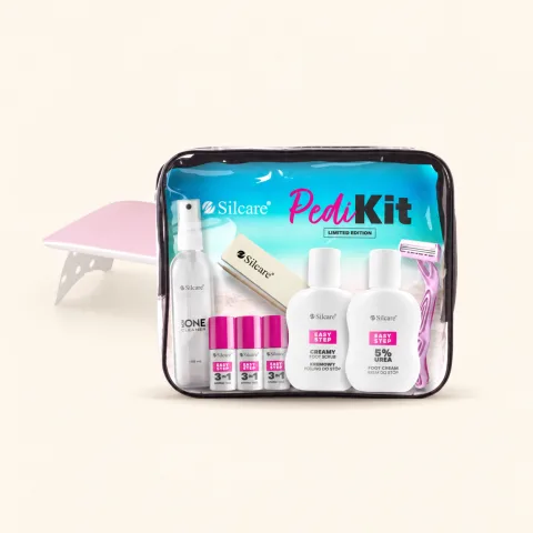 PediKIT foot care set with lamp
