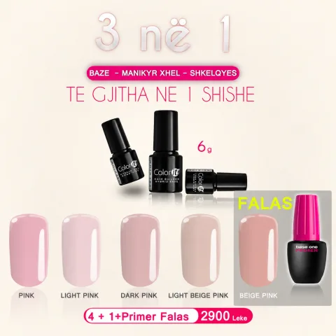 SET 4+1+Primer Falas Hard Base Colours