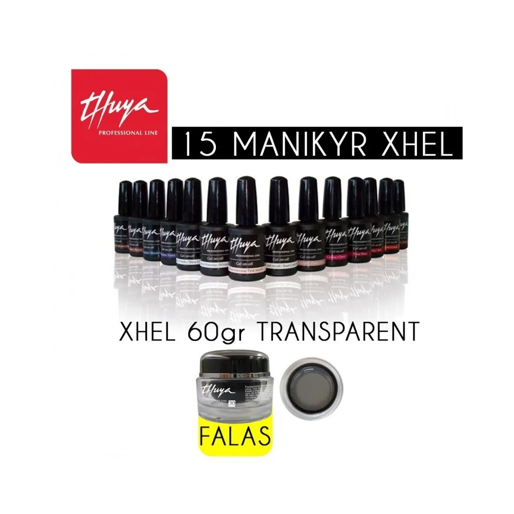 15 MANIKYR XHEL THUYA + XHEL 60GR FALAS