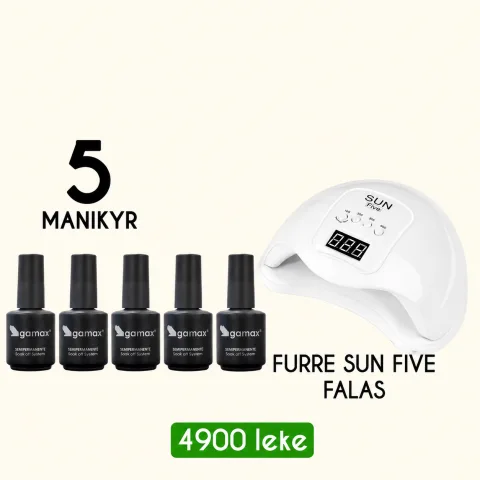 5 MANIKYR + FURRE SUN FIVE FALAS