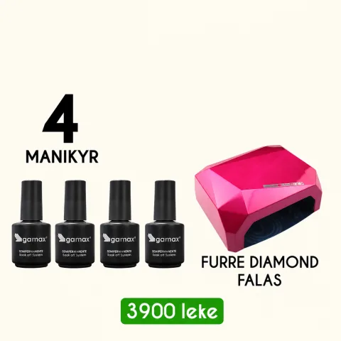 4 MANIKYR + FURRE DIAMOND FALAS
