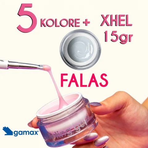 5 Kolore + 1 xhel 15gr gamax falas