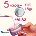 5 Kolore + 1 xhel 15gr gamax falas
