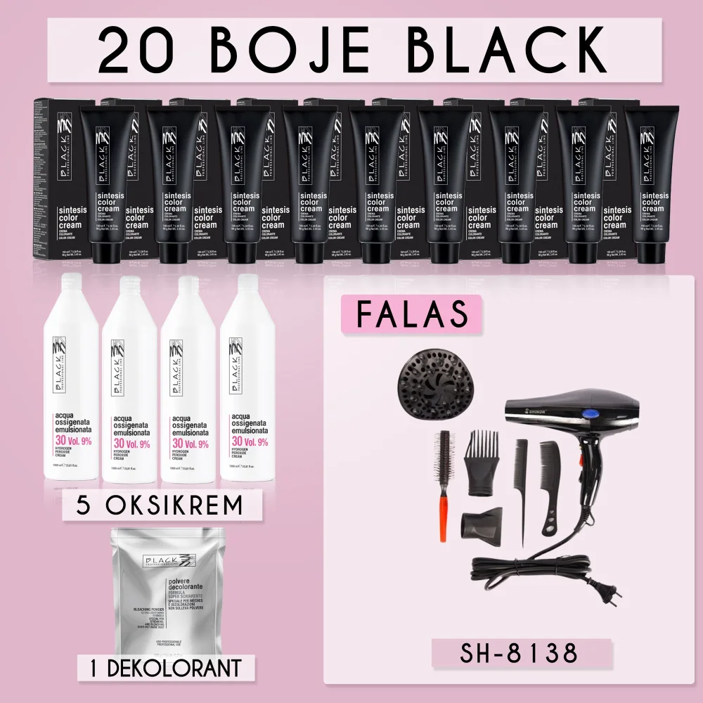 Oferte 20 boje Black