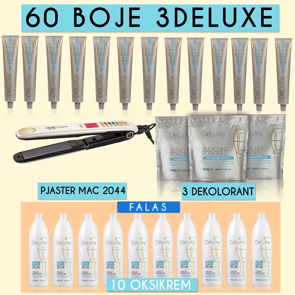 60 BOJRA 3DELUXE + PJASTER MAC