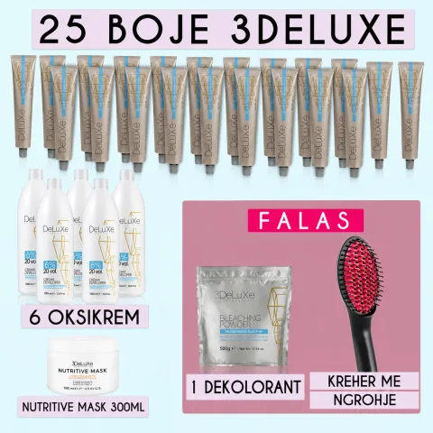 OFERTE 25 BOJE 3DELUXE + KREHERI FALAS