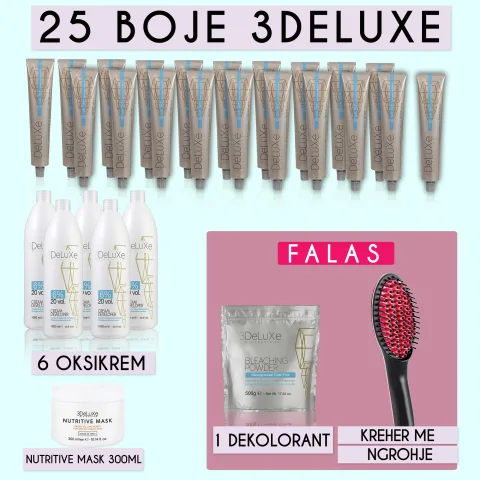 OFERTE 25 BOJE 3DELUXE + KREHERI FALAS