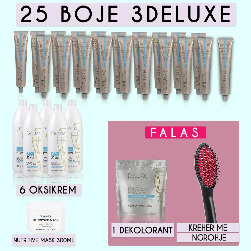 OFERTE 25 BOJE 3DELUXE + KREHERI FALAS