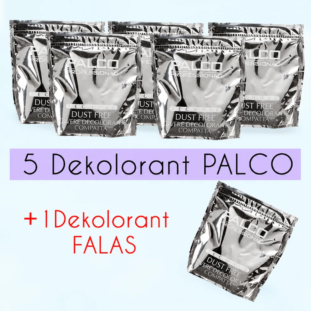 OFERTE 5 DEKOLORANT PALCO 500G + 1 FALAS